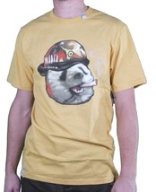 LRG Uomo Warrior Giallo Pandemic Panda Militare T-Shirt Nwt - $279.85 MXN