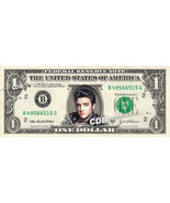 ELVIS PRESLEY on REAL Dollar Bill Cash Money Currency Celebrity Dinero B... - £3.38 GBP