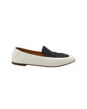 Chloé Olene Two-Tone Loafers In Leather Women White Size 39.5 - $209.00