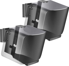 WALI Speaker Wall Mount Brackets for SONOS Play 5 Gen2 (2 Pack, Black) - $58.02