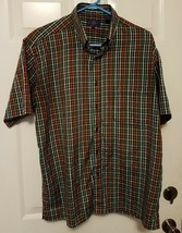 Mens Bellagio Button Up Shirt Rare Size Large Colorful, Bellagio Buttons - £11.62 GBP
