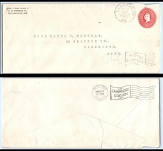 1903 US COVER - Ellsworth, Maine to Boston, Massachusetts, Cambridge Sta G5 - £2.33 GBP