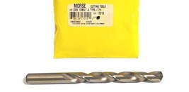 7/16&quot; (.4375&quot;) Cobalt Jobber Length Drill 135 Degree (Pack of 4) Morse 17212 - £32.51 GBP