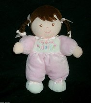 8&quot; Child Of Mine Carter&#39;s My First Doll Stuffed Animal Plush Rattle Baby Pink - £15.18 GBP