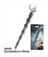Harry Potter Dumbledore&#39;s Wand Metal Keyring Keychain, NEW UNUSED - £7.41 GBP