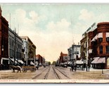 Michigan Street View South Bend Indiana IN 1910 DB Postcard R18 - $6.20