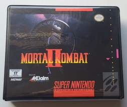 Mortal Kombat Ii Case Only Super Nintendo Snes Box Best Quality Available - £10.36 GBP