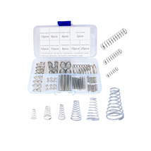 100-Pc Conical Compression Spring Set – 304 Stainless Steel Assortment - $11.75