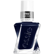 Essie Gel Couture Long-Lasting Nail Polish, Vegan, Navy Blue, Caviar Bar, 0.46 - £8.37 GBP