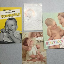 Vintage Lot Of Gerber Recipes For Toddlers How Does Your Baby Grow Ivory Snow - £7.07 GBP