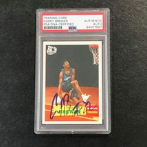 2007-08 Topps 50th Anniversary #117 Corey Brewer Signed Card AUTO PSA Slabbed Ti - £39.32 GBP