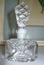 Vintage Czech Perfume Bottle~Dauber Intact~SIGNED~4&quot; Tall~Rare~Very Coll... - £123.80 GBP
