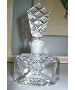 Vintage Czech Perfume Bottle~Dauber Intact~SIGNED~4&quot; Tall~Rare~Very Coll... - $155.24