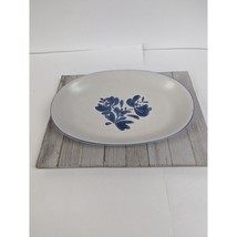 Pfaltzgraff Yorktowne 14&quot; Serving Platter Stoneware USA Blue - £15.93 GBP