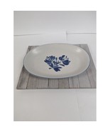 Pfaltzgraff Yorktowne 14&quot; Serving Platter Stoneware USA Blue - £15.90 GBP