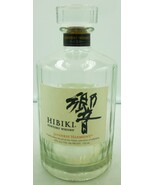 COLLECTIBLE EMPTY CLEAR GLASS LIQUOR BOTTLE HIBIKI SUNTORY WHISKEY JAPAN... - €5,11 EUR