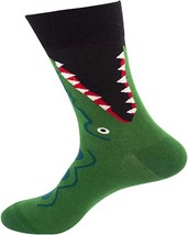 Funky Novelty ALLIGATOR CROCODILE SOCKS Men Women Crazy Green Animal GAT... - $106.15 MXN