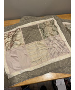 Two (2) Croscill Cotswold Patchwork Standard Pillow Shams For Comforter - $39.59