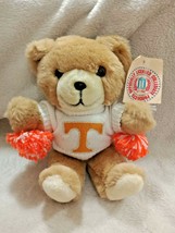 Vintage Tennessee Athletics Cheerleader TRUDY Bear ~ w/Tags Collegiate License - £9.62 GBP