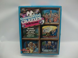 Commercial Crazies Vintage VCR Board Game VHS Format Mattel Made USA Com... - £18.74 GBP