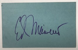 Ed Marinaro Signed Autographed Vintage 3x5 Index Card - $12.99