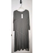 NWT Soft Surroundings Ryley Slimming Slant Stripes Maxi Dress Sz PM - $50.00