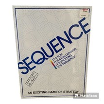 1995 JAX SEQUENCE Board Game 2-12 Players Ages 7 + #8002 New Sealed - $15.71