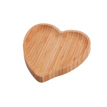 Heart Shaped Wood Serving Platters And Trays Side Dish Serving Trays Tabletop Se - £20.55 GBP