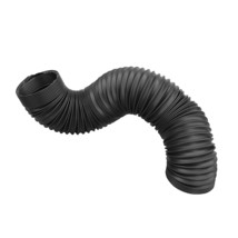 70198 2-1/2-Inch Flexible Dust Collection Hose 36-Inch Long, Black, 2-1/2-Inch - £22.51 GBP