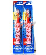 2 Count Oral B 2 min Flashing Light Timer Press Shake &amp; Brush Soft Tooth... - €10,41 EUR