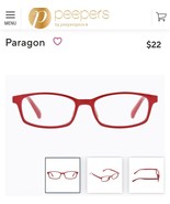 peepers reading glasses 1.00 BLUE Light FILTERING IN CASE NWT - €16,33 EUR