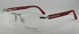 NEW AUTHENTIC PORSCHE DESIGN Rimless Eyeglass P’8232 S1 B Italy Titanium... - £167.67 GBP