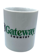 Gateway Computer Coffee Mug Gateway Country Excellent - £13.26 GBP