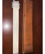 Vintage Pickett &amp; Eckel 12&quot; Metal Slide Rule #271 Model  N1010-T W/ Leat... - €25,74 EUR