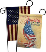 America United - Impressions Decorative USA Vintage - Applique Garden Flags Pack - £24.39 GBP