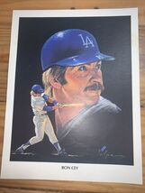 RON CEY 8 1/2” X 11” Portrait by VOLPE Union 76 Rare - 1982! - $5.93