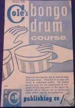 Vintage Cole’s Bongo Drum Course 1960 - £5.58 GBP