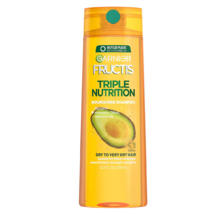 Garnier Fructis Triple Nutrition Shampoo, Dry to Very Dry Hair, 12.5 fl. oz - £11.07 GBP
