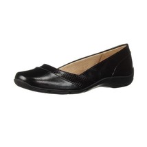 Life Stride Womens 8.5 W Black Deja Vu Faux Leather Slip On Flats NIB FT1 - $40.25 CAD