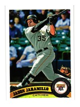 2011 Topps Baseball Card 297 Jason Jaramillo Pittsburgh Pirates Catcher - £2.39 GBP