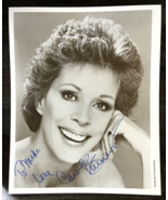 Carol Burnett Signed 8X10 Glossy Photo TV Movie Actress Comedienne Sepia... - £118.02 GBP