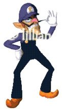 New Super Mario ~ Waluigi Counted Cross Stitch Pattern - £3.08 GBP