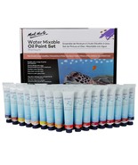 Premium H2O Water Mixable Oil Paint Set, 36 Piece, 18Ml Tubes. Mixable W... - £56.43 GBP