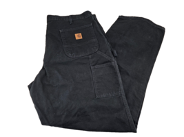 Carhartt Black Duck Carpenter Pants B11-BLK Mens Size 40 X 32 Original L... - $613.54 MXN
