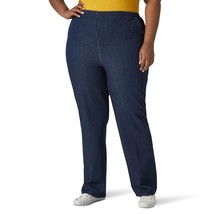 Womens Plus Stretch Elastic Waist Pull-On Pant Jeans, Original Stonewash Denim,  - £25.80 GBP