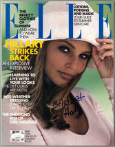 Bridget Hall signed Elle Full Magazine May 1994- JSA #EE63214 - £54.22 GBP