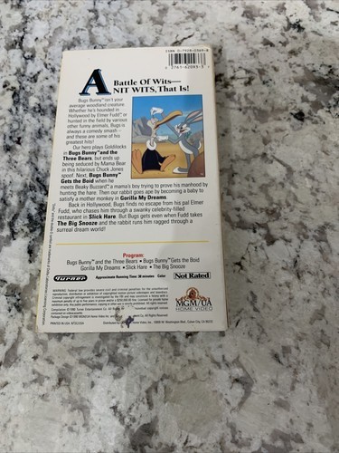 Bugs Bunny Greatest Hits (VHS, 1990) Item image 4
