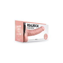 Realrock Hollow Strap-On With Balls 7&quot; Flesh - £35.40 GBP