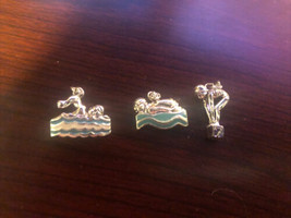 3 Swimmer Swimming Charms - £7.78 GBP