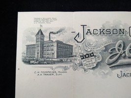 Antique 1909 JACKSON CORSET CO Letterhead ~ Jackson, MI - £23.69 GBP